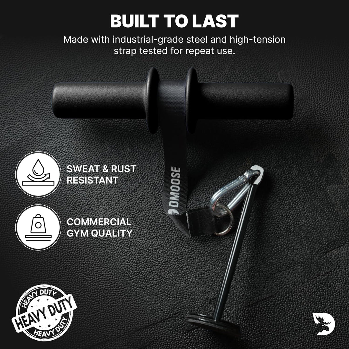 Forearm Strengthener & Wrist Roller - Non-Slip Thicker Handles, 35" Durable Nylon Strap - Grip Trainer for Wrist, Hand & Forearm Muscles - Arm Exerciser for Strength Training & Rehab